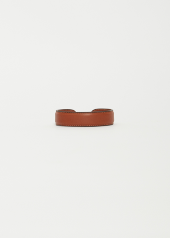 Small Plat Gaine Bracelet — Dark Honey