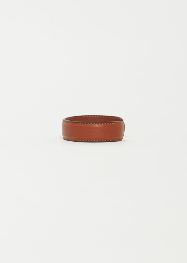 Small Plat Gaine Bracelet — Dark Honey