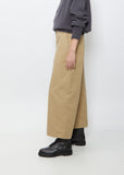Asher Cotton Pant — Tan