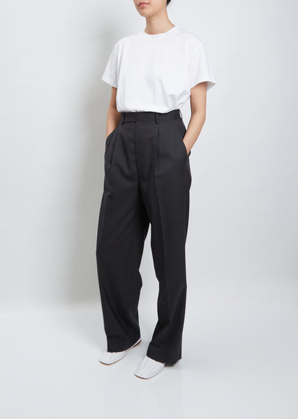 クリナップ純正 AURALEE 21aw BLUEFACED WOOL WIDE SLACKS スラックス