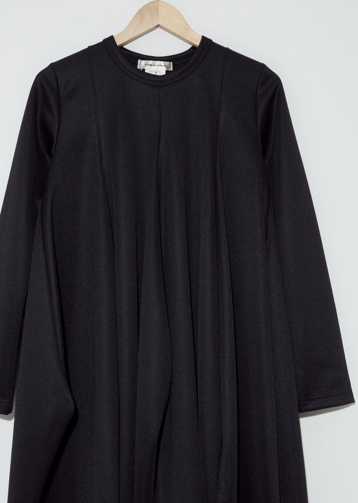 Paneled Long Sleeve Dress