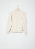 Mock Neck Sweat Shirt — Light Pink