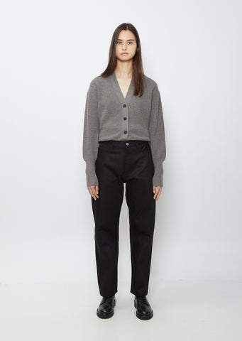 Ruthe Cotton Jean — Black