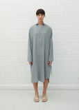 Silk Shirt Dress