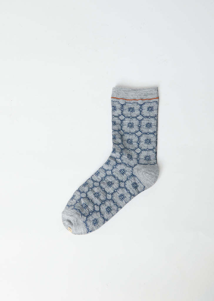 Anemone Socks — Gray