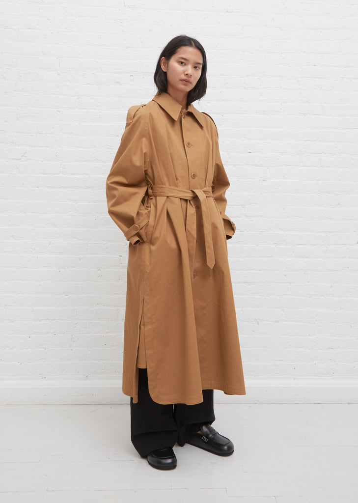 Single Breasted Trench Coat