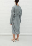 Silk Shirt Dress