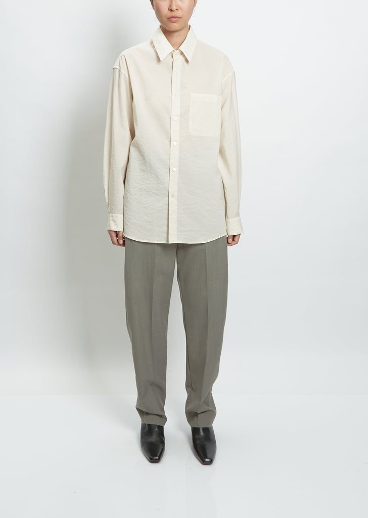 Regular Collar LS Shirt