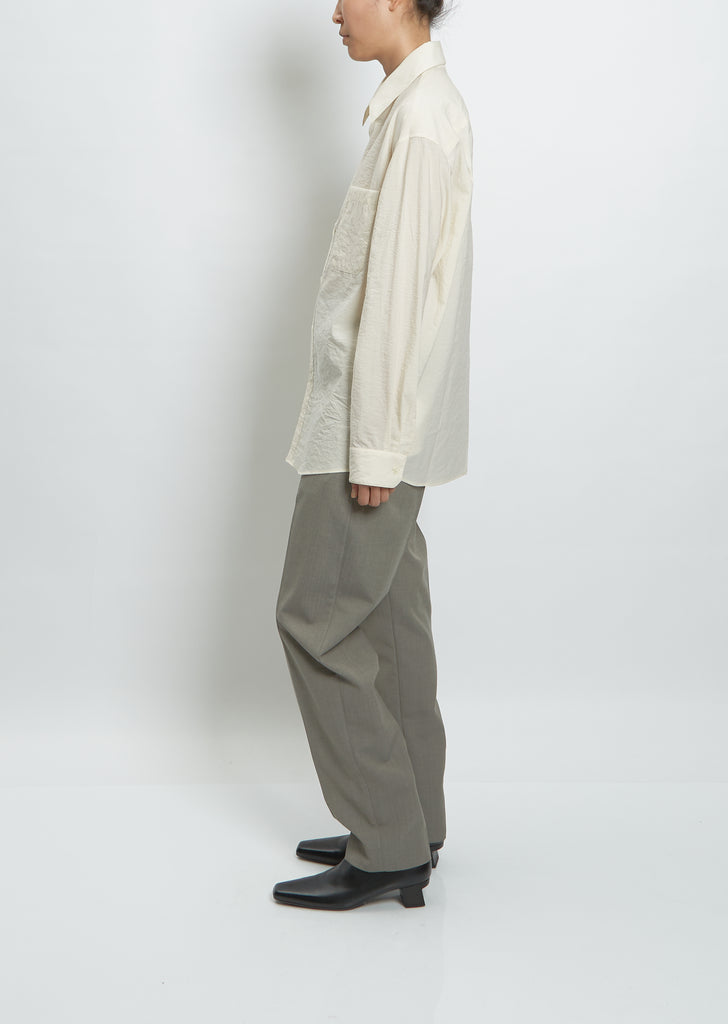 Regular Collar LS Shirt