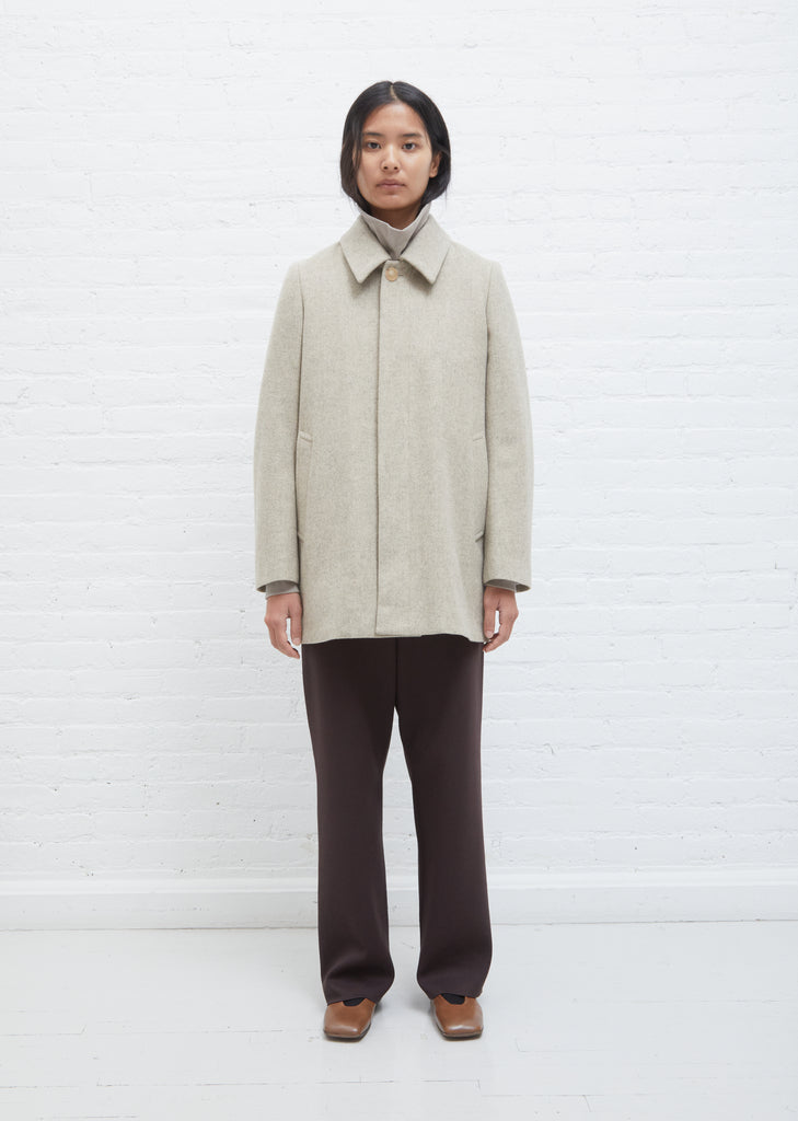 Shetland Wool Half Coat