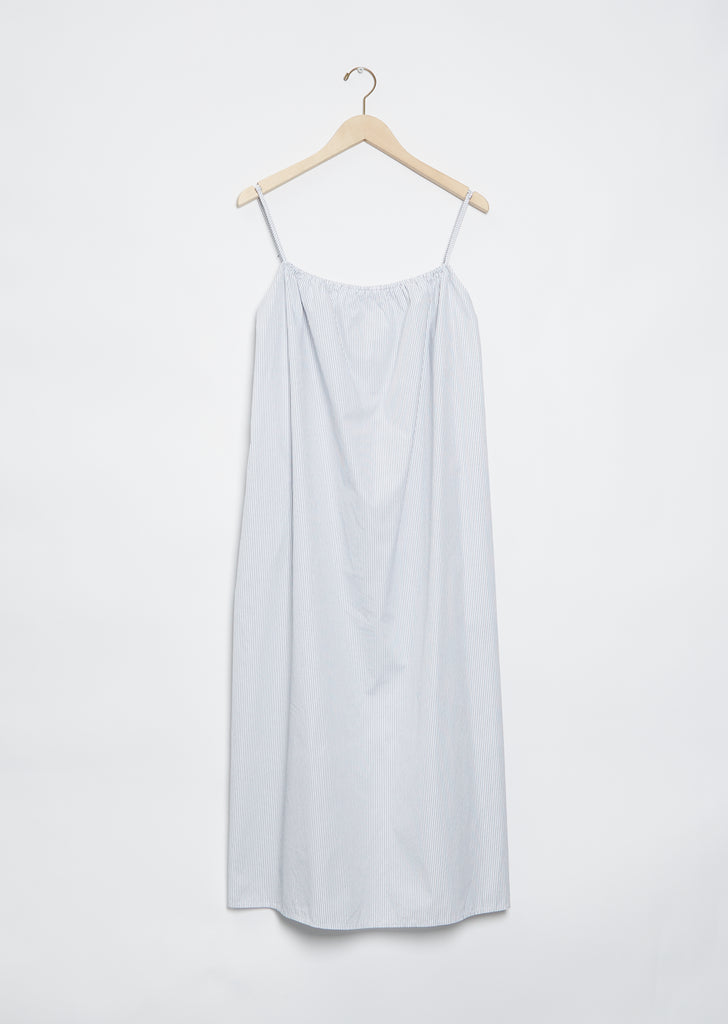 Sun Dress — Navy Stripe