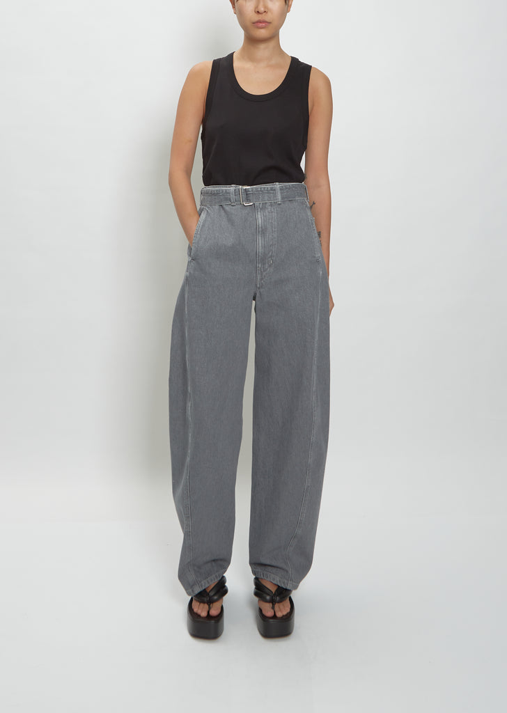 Twisted Belted Pants