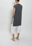 Sleeveless Tunique — Charcoal