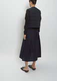 Wadded Gilet — Denim Midnight