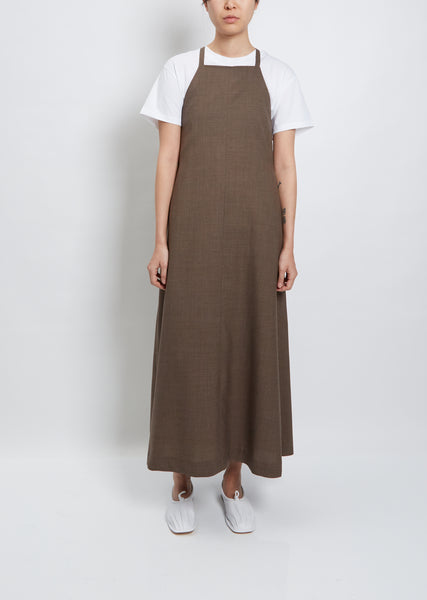 ワンピース auralee linen dress AURALEE】 LINEN SILK TWEED DRESS – ONENESS ONLINE STORE