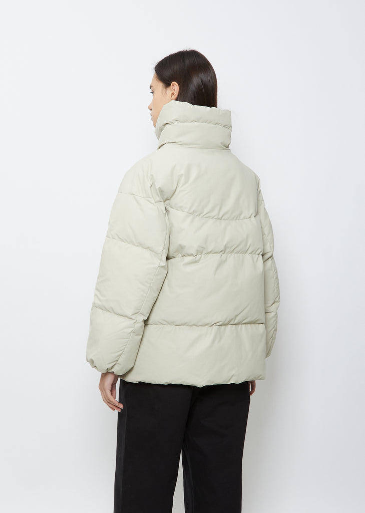 Basel Cotton Blend Coat — Stone