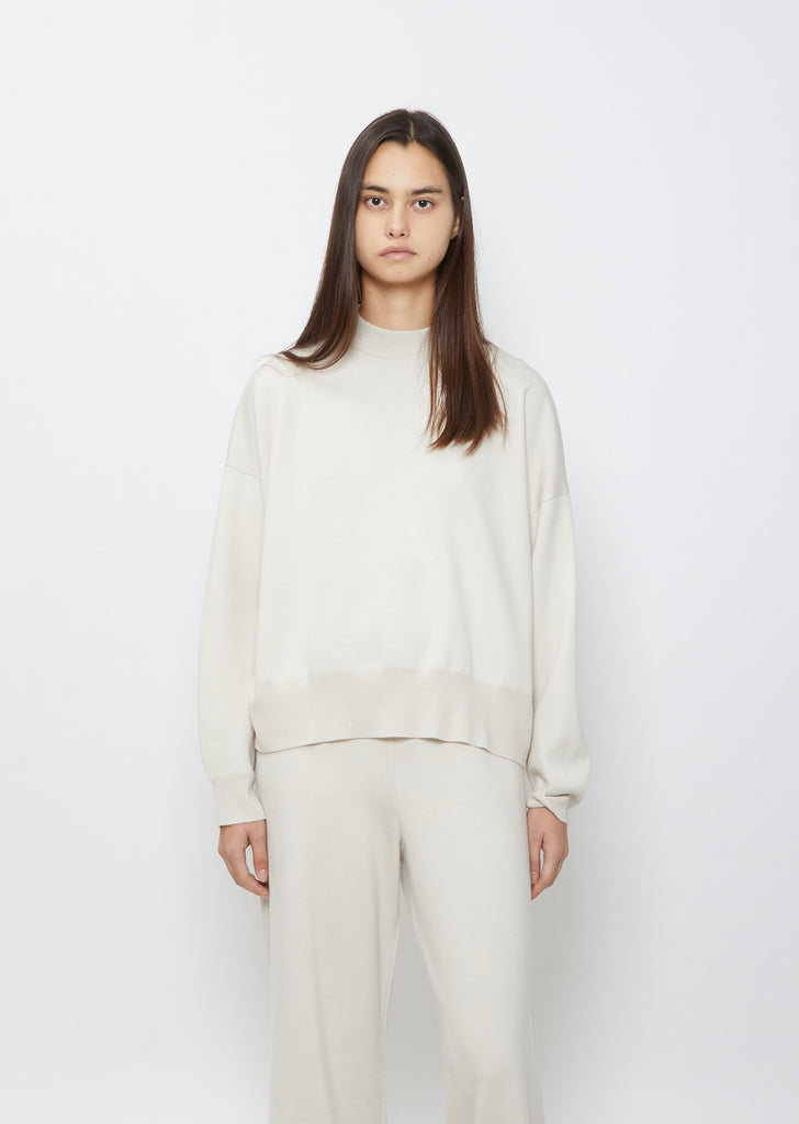 Rainer Merino Wool Sweater — Dove