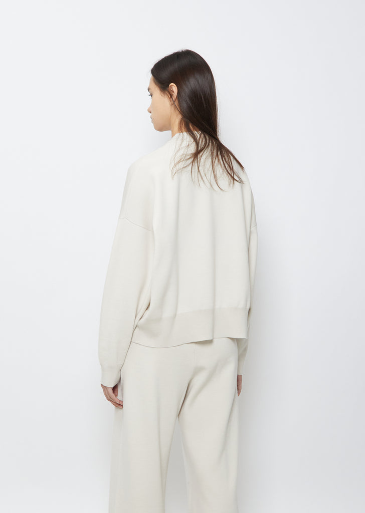 Rainer Merino Wool Sweater — Dove