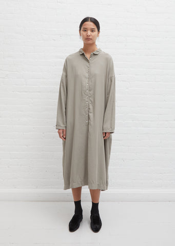 Collar Dress TVC — Marron Glace