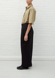 Dordoni Cotton Pants — Black