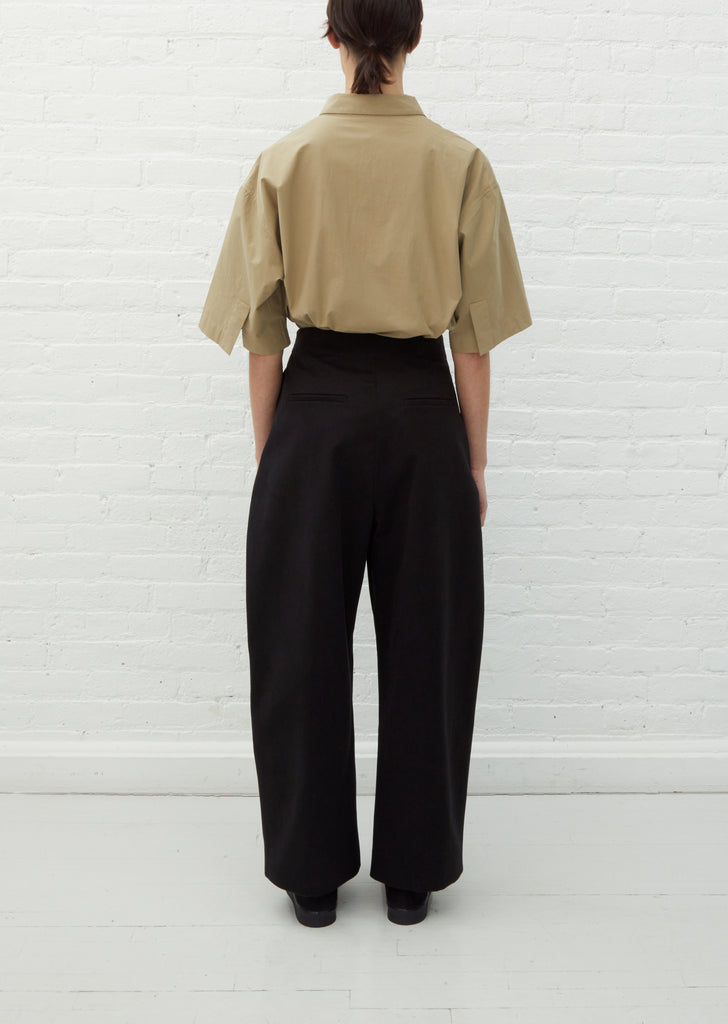 Dordoni Cotton Pants — Black