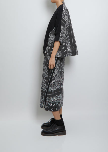 トップス 22AW sacai BandanaJacquard Knit Pullover 22Aw Sacai Bandanajacquard Knit Pullover | eBay