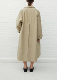 Holin Everyday Mac Cotton Blend Trench — Tan