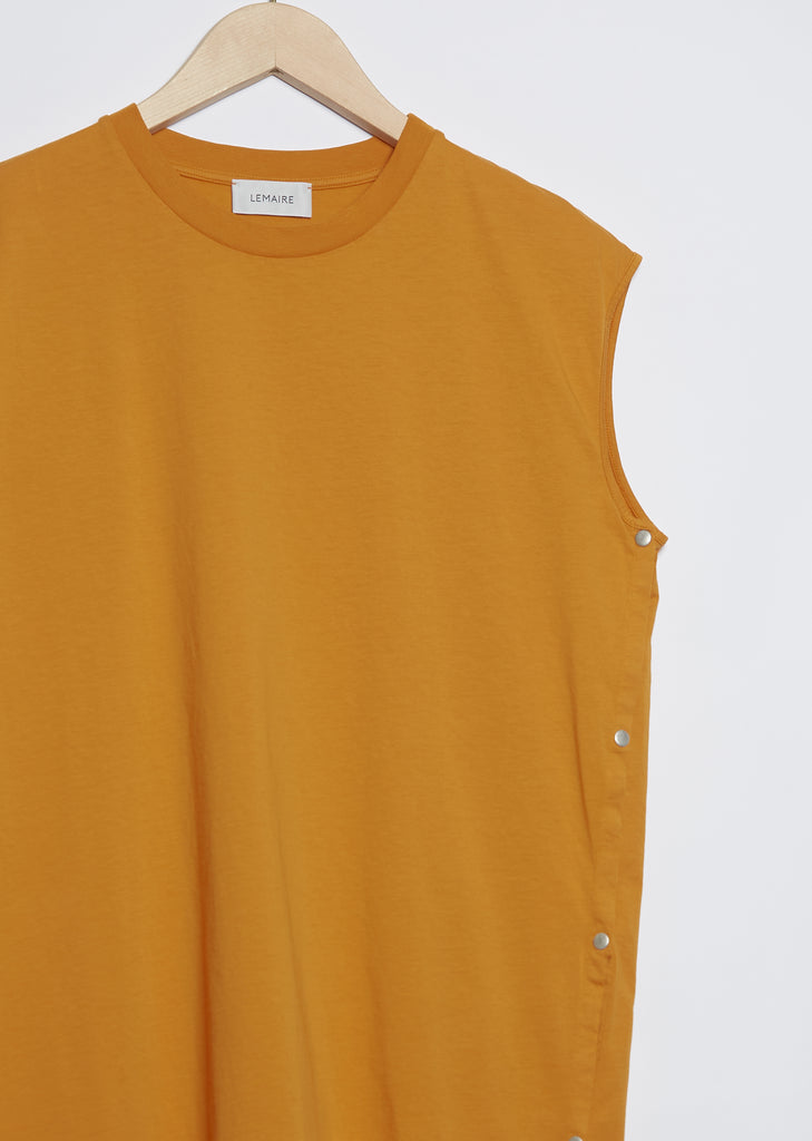 Sleeveless Tunique — Burnt Orange