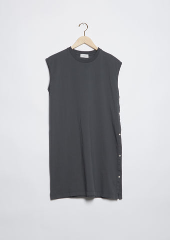 Sleeveless Tunique — Charcoal