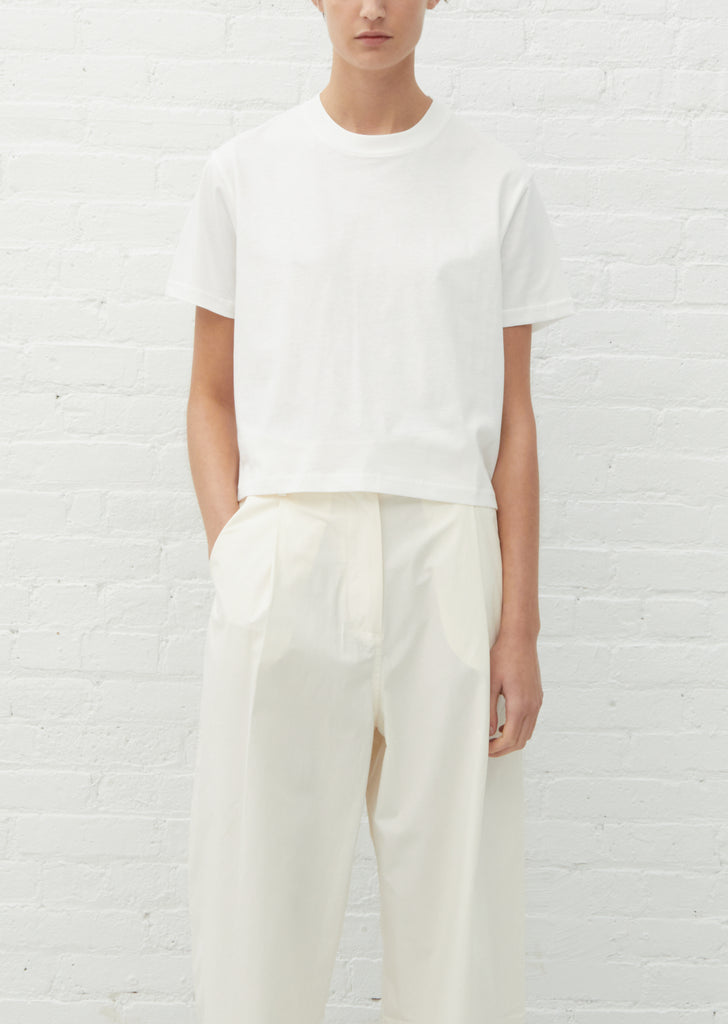 Marine Perfect Cotton Tee — Optic White