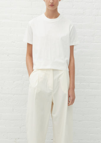Marine Perfect Cotton Tee — Optic White