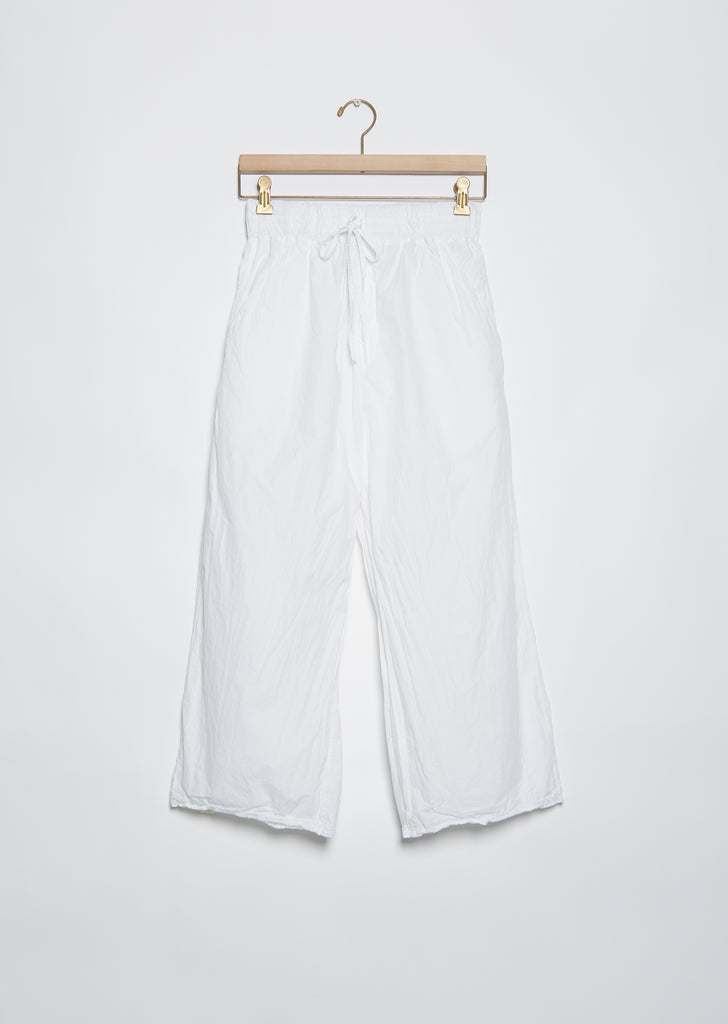 Wide & Short Trousers TC — White