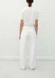 Ruthe Cotton Jean — White