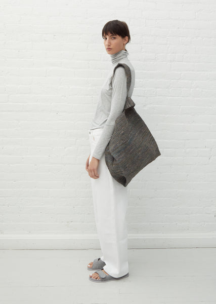 Seya. Raffia Shopper Bag