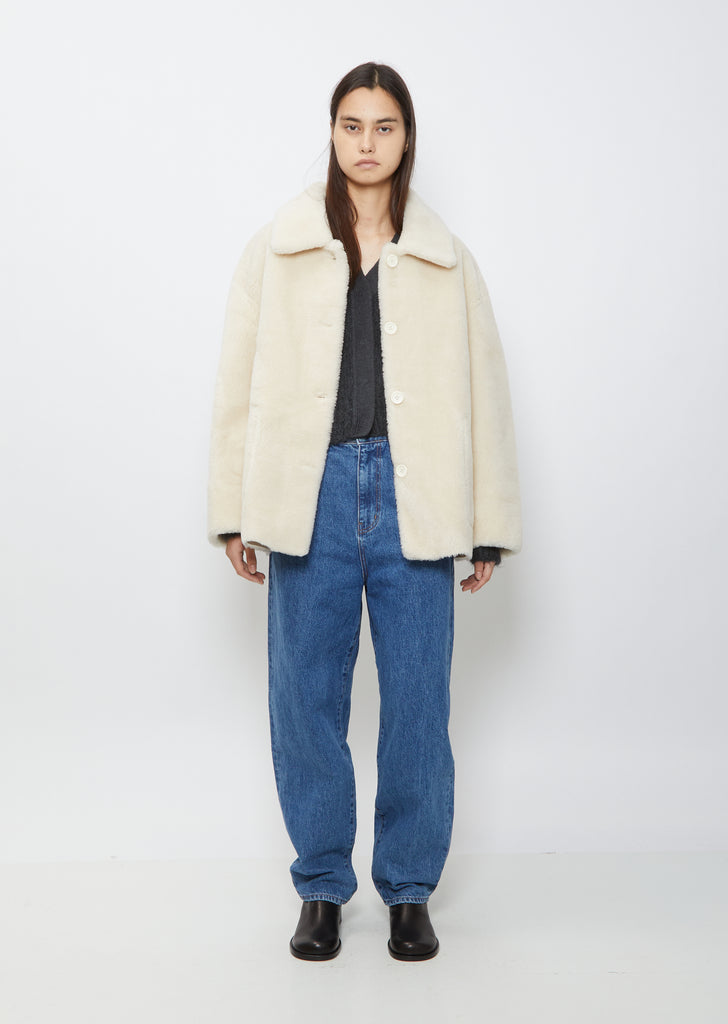 Reversible Shearling Coat