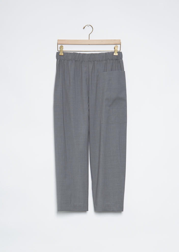 Punch Cropped Pant — Mid Grey