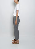 Punch Cropped Pant — Mid Grey
