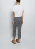 Punch Cropped Pant — Mid Grey