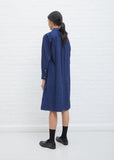 Indigo Twill Shirt Dress