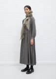 Fuzzy Feutre Shawl — Silver Mink