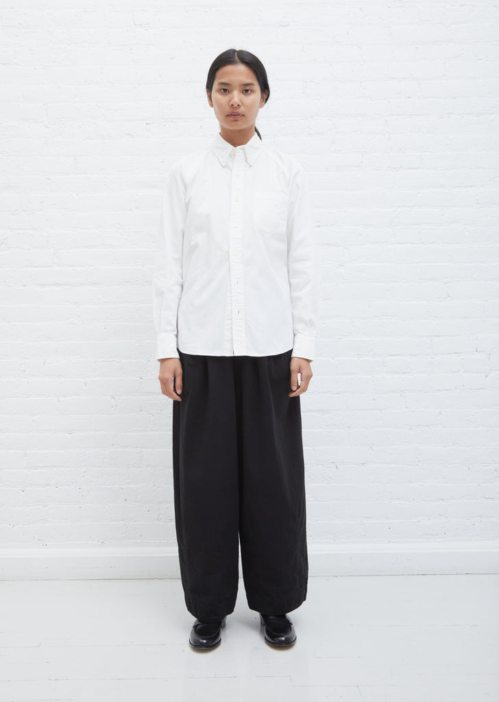 Cotton Oxford Raglan Sleeve Shirt