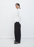 Cotton Oxford Raglan Sleeve Shirt