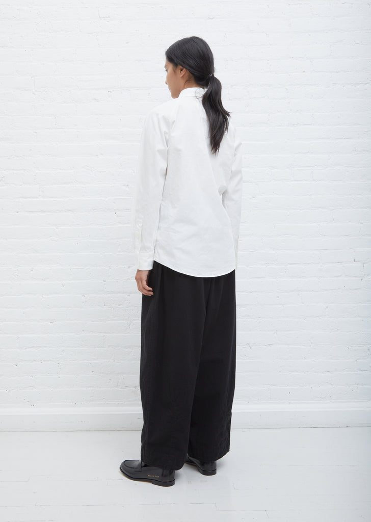 Cotton Oxford Raglan Sleeve Shirt