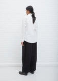 Cotton Oxford Raglan Sleeve Shirt