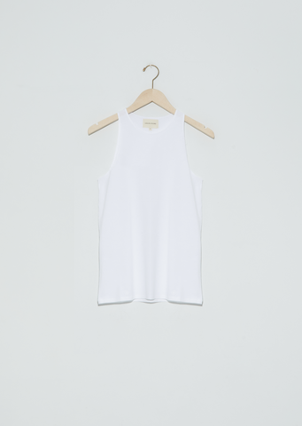 Mahina Supima Cotton Tank — White