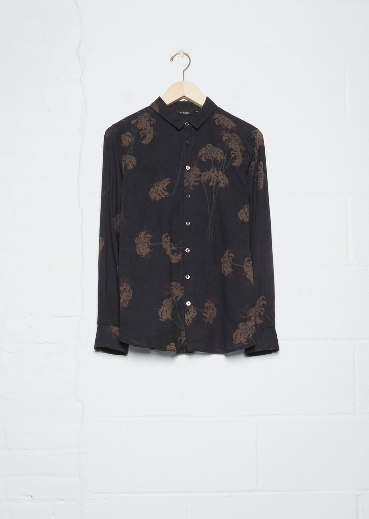 Floral Print Long Sleeve Blouse