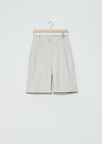 Kiltan Leather Bermuda Shorts