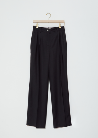 Sbiru Wool Trousers — Black