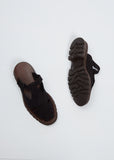 Canya Sport Suede Mule — Black