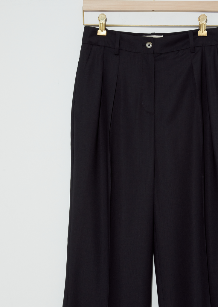 Sbiru Wool Trousers — Black